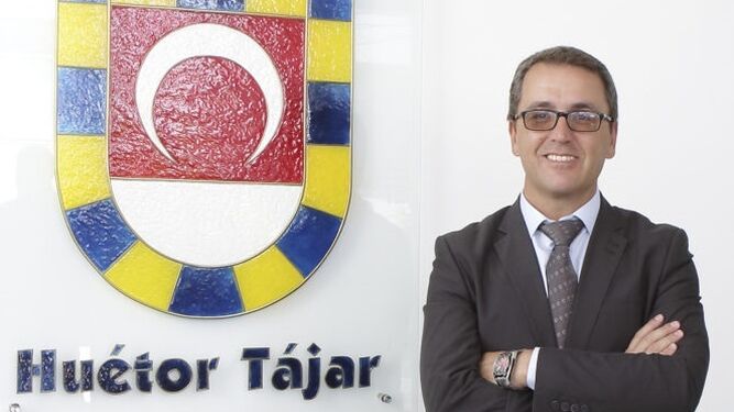 El concejal de Deportes y nuevas Tecnologías de Huétor Tájar, Jorge Moreno