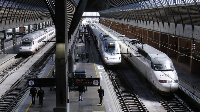 Estación de Santa Justa en Sevilla.