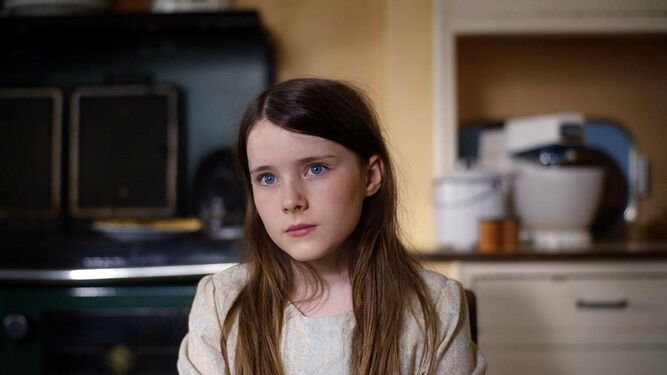 La niña Catherine Clinch en una imagen del filme irlandés candidato al Oscar.