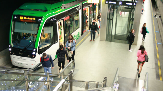 Imagen del Metro de Granada.