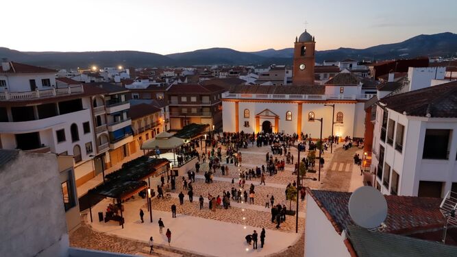 Plaza de Andalucía en Huétor Tájar