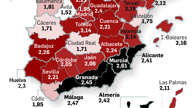 Granada tiene la segunda tasa más alta de Andalucía de mortalidad por melanoma