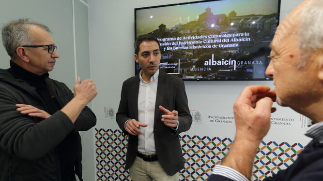 Presentación de las actividades programadas para conocer el Albaicín y los barrios de Granada