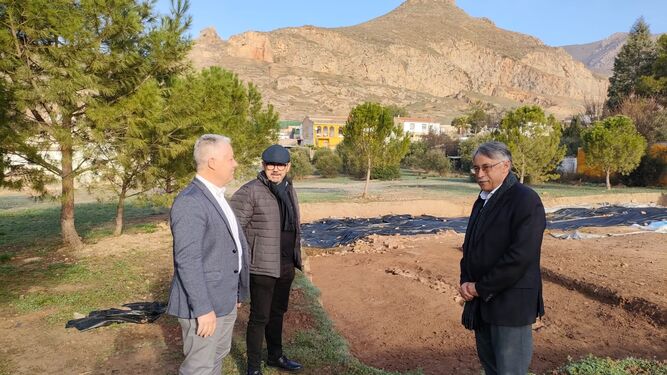 La Diputación trabaja en la conservación del yacimiento de Medina Elvira, en Atarfe