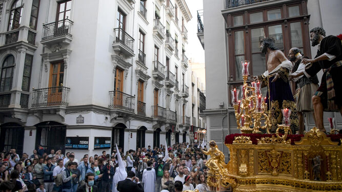 Imagen del Domingo de Ramos en la capital.