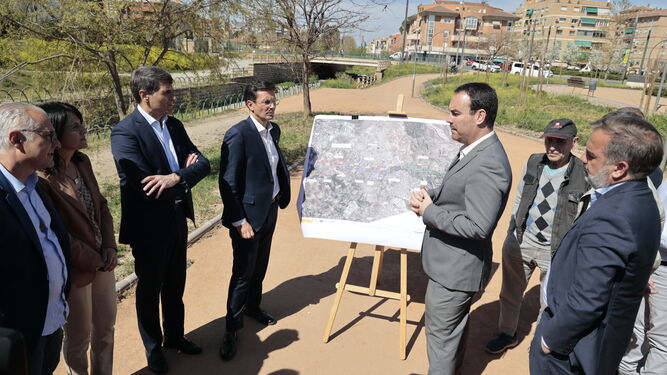Imagen de la presentación del proyecto de mejora de los ríos de Granada