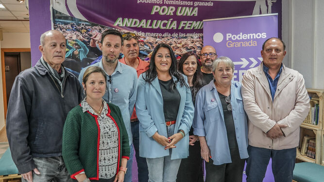 Presentación de la candidatura de Podemos a las municipales.