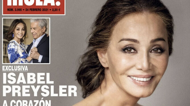 Isabel Preysler en la portada de ¡Hola! cuando cumplió 70 años en 2021. Todo parecía irle mejor