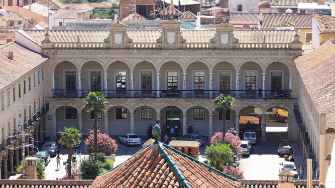 Fachada del Ayuntamiento de Guadix