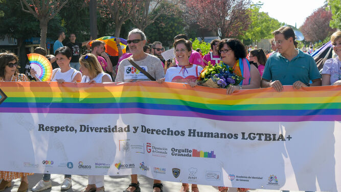 Imagen de archivo de la manifestación con motivo del Orgullo Lgbti en Granada