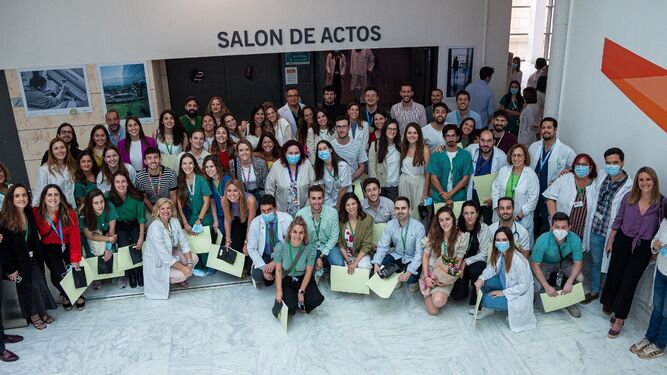 Imagen de los EIR gradudados en el Hospital Universitario San Cecilio de Granada