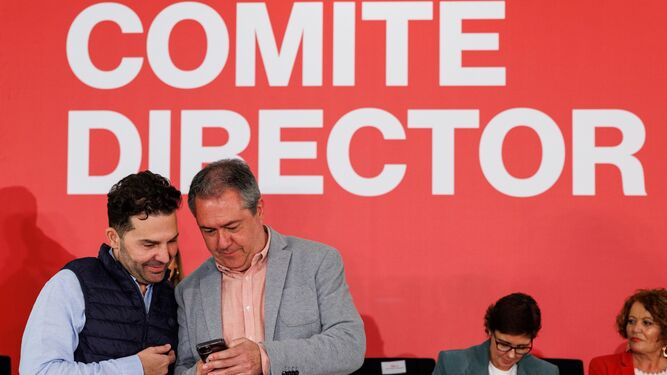 Imagen de archivo de una reunión del Comité Director del PSOE de Andalucía
