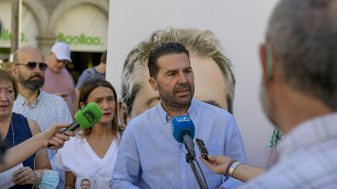 El secretario de Organización del PSOE de Andalucía y exalcalde de Maracena, Noel López