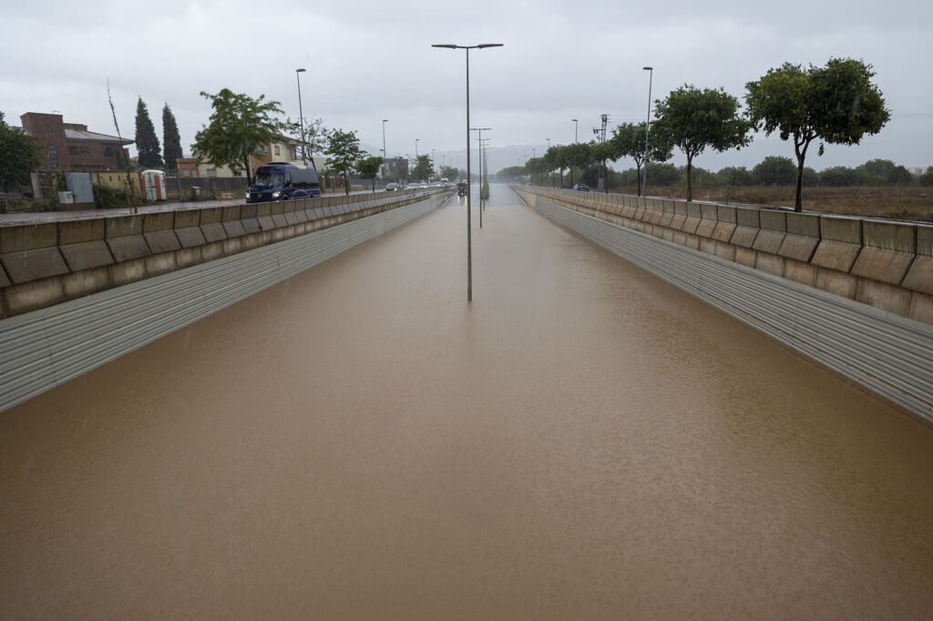 Las lluvias torrenciales afectan a Levante y al centro peninsular