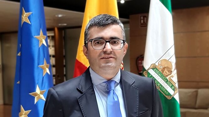 El delegado de Empleo, Empresa y Trabajo Autónomo en Granada, Javier Martín