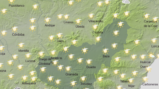 Tiempo en Granada | Las temperaturas ascienden a los 30 grados sin descartar lluvias en la provincia