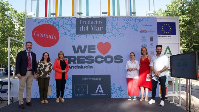 ‘We Love Frescos’ presume en Granada de productos pesqueros y acuícolas andaluces