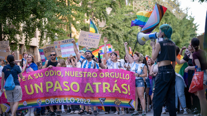 Imagen de la manifestación de Granada del año pasado.