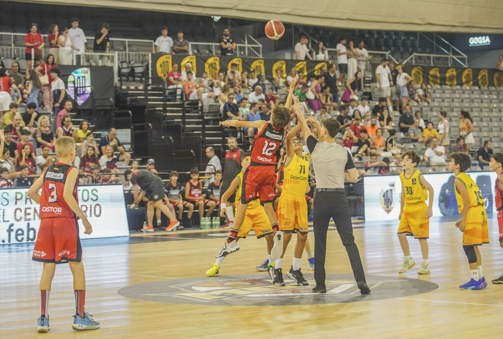 Las mejores fotos del Campeonato de Espa&ntilde;a de Minibasket