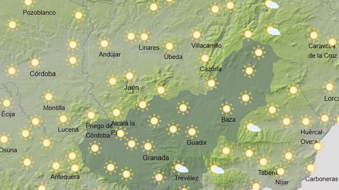 Tiempo en Granada | Cesa la ola de calor pero las temperaturas siguen siendo altas en la provincia