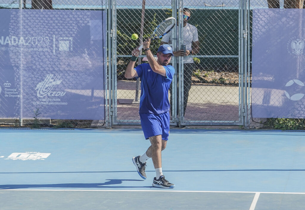 Las mejores im&aacute;genes de la primera jornada del Campeonato Europeo Universitario de Tenis