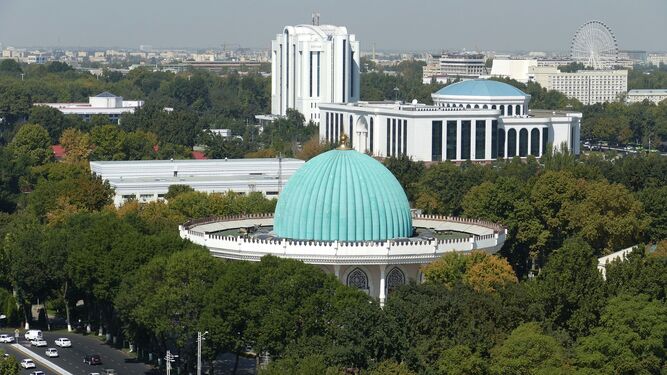 Tashkent, en Uzbekistán.