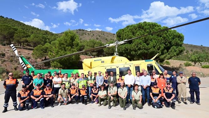La Junta forma a los voluntarios de los Grupos Locales de Pronto Auxilio para actuar ante incendios forestales