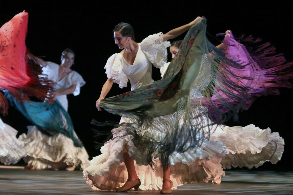 As&iacute; ha sido la puesta en escena de la obra "Querencia" en el Generalife  de Granada, incluida en el Festival Internacional de M&uacute;sica y Danza