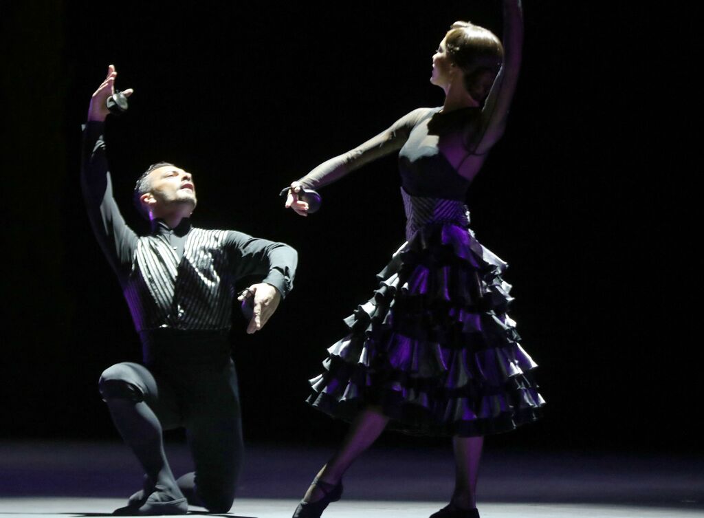 As&iacute; ha sido la puesta en escena de la obra "Querencia" en el Generalife  de Granada, incluida en el Festival Internacional de M&uacute;sica y Danza