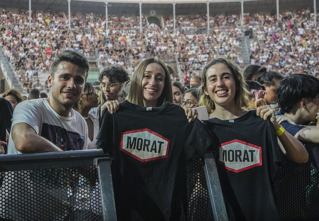 Fotos: As&iacute; fue el concierto de Morat en la Plaza de Toros