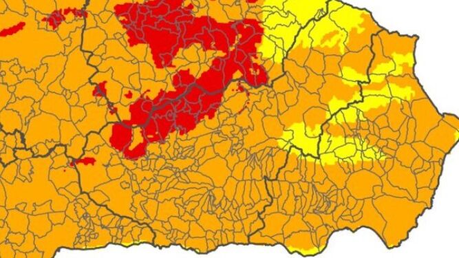 Estos son 'puntos calientes' en Granada por riesgo de incendio forestal