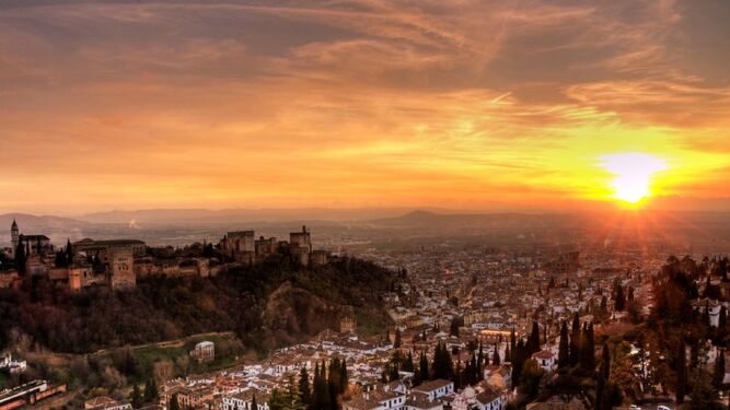 Granada es de las ciudades con más sol de toda Europa