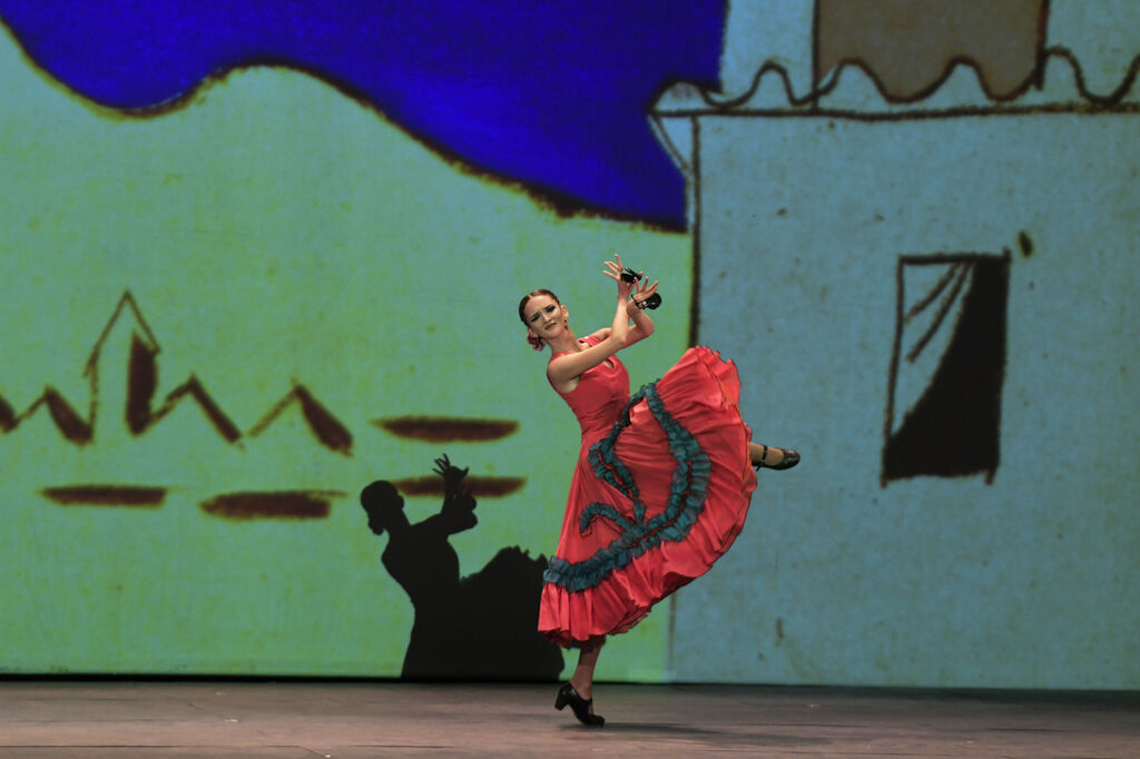 As&iacute; es el espect&aacute;culo  'Picasso y la danza. Un encuentro con Lorca y Granada'