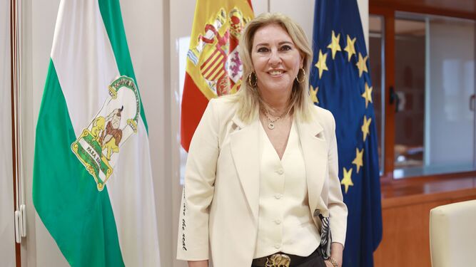Carolina España, consejera de Economía, Hacienda y Fondos Europeos.