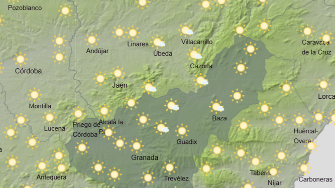 La Aemet activa la alerta amarilla por calor en Granada, donde se alcanzarán máximas de 39 grados