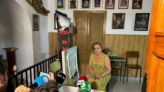 La madre de Rubiales asegura que mantendrá la huelga de hambre "hasta que mi cuerpo aguante"