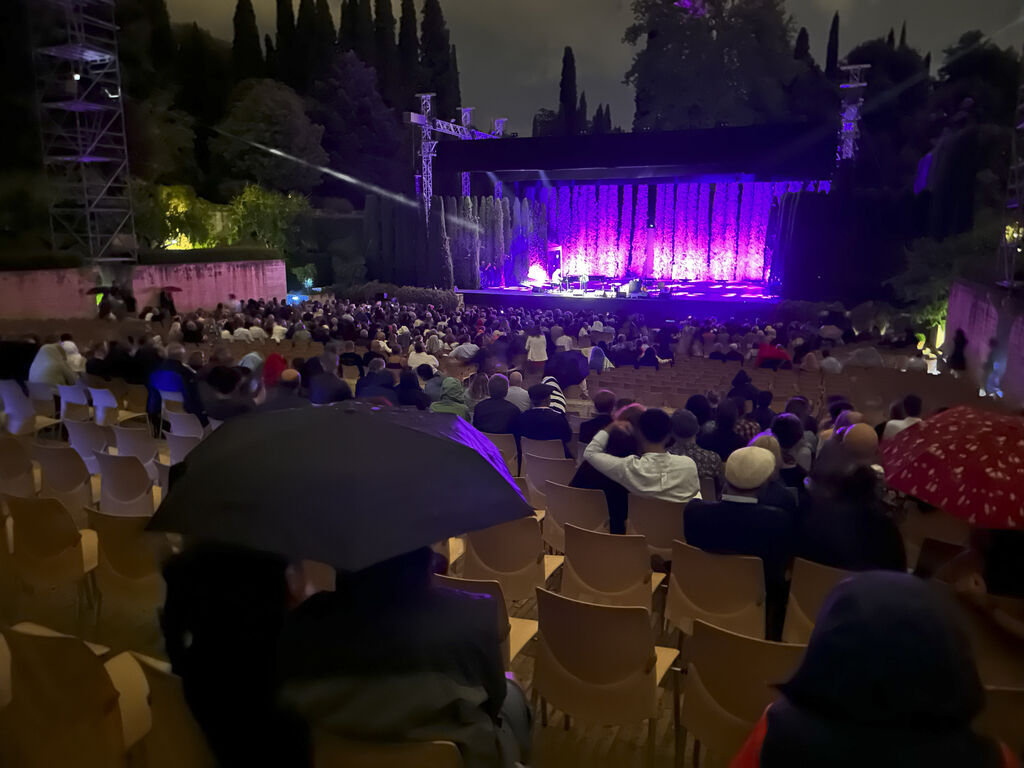 As&iacute; ha sido el concierto de Elvis Costello en Granada antes de su suspensi&oacute;n por la lluvia