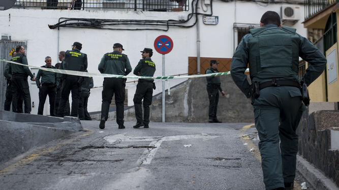 Imagen de archivo de un tiroteo en la provincia de Granada.