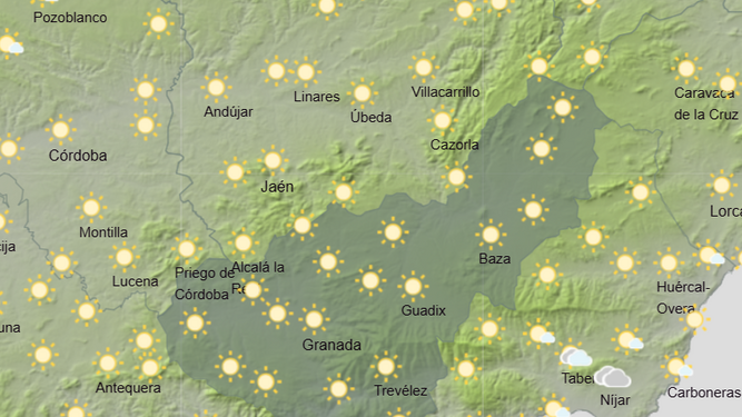 Vuelve a salir el sol en la provincia de Granada y suben las temperaturas