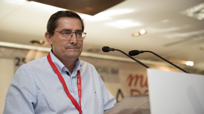 Pepe Entrena, secretario general del PSOE de Granada