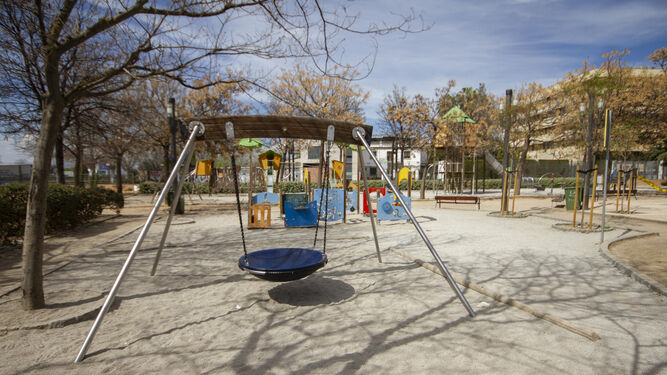 Parque infantil en Granada.