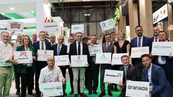 La Diputación resalta en el marco de la Fruit Attraction la apuesta por el sector que exporta la marca Granada a nivel internacional