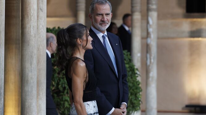 Felipe VI y Doña Letizia en la Alhambra.