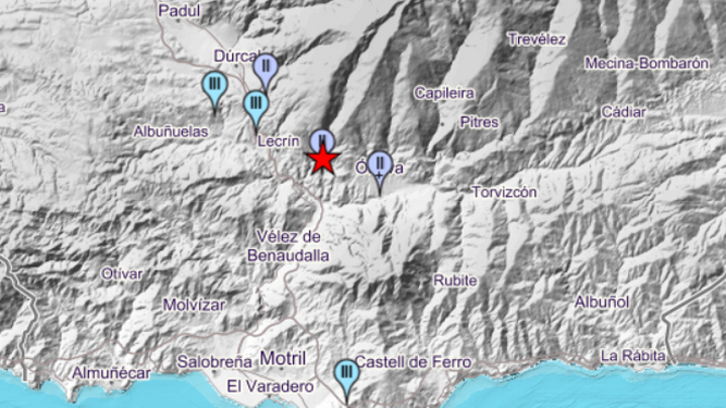 Un segundo terremoto de 2,6 de magnitud con epicentro en Lanjarón se deja sentir en la provincia de Granada