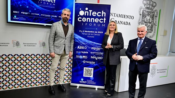 Imagen de la presentación del Conect Forum en el Ayuntamiento de Granada