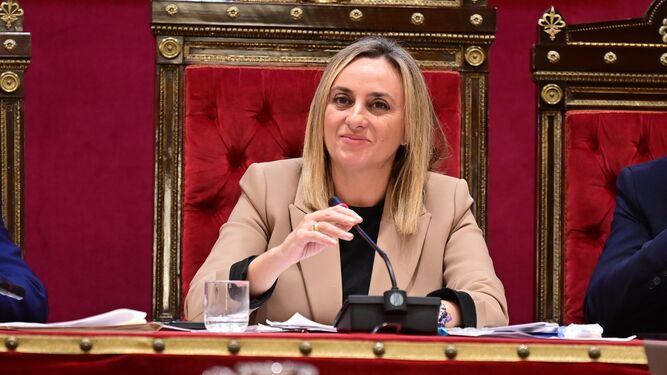 La alcaldesa de Granada, Marifrán Carazo