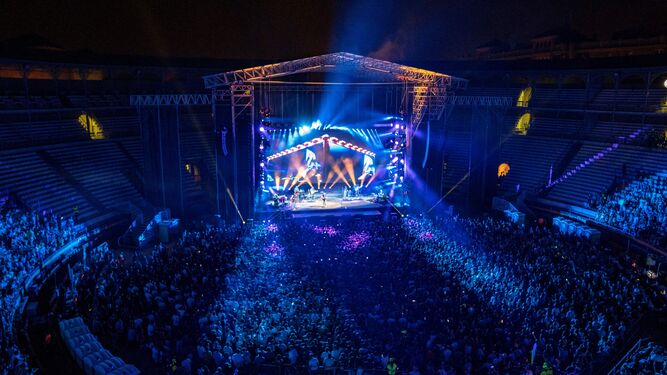 Los conciertos Plaza de Toros  congregan a 130.000 espectadores en 18 espectáculos.