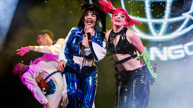 Imagen de archivo Marta Sango y Rakky Ripper actúa durante la final del Benidorm  Fest  2023