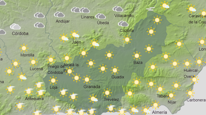 Tiempo en Granada | Siguen aumentando las temperaturas en la provincia por el veranillo de San Martin