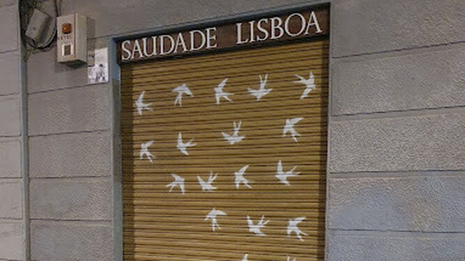 Persiana echada del Saudade Lisboa